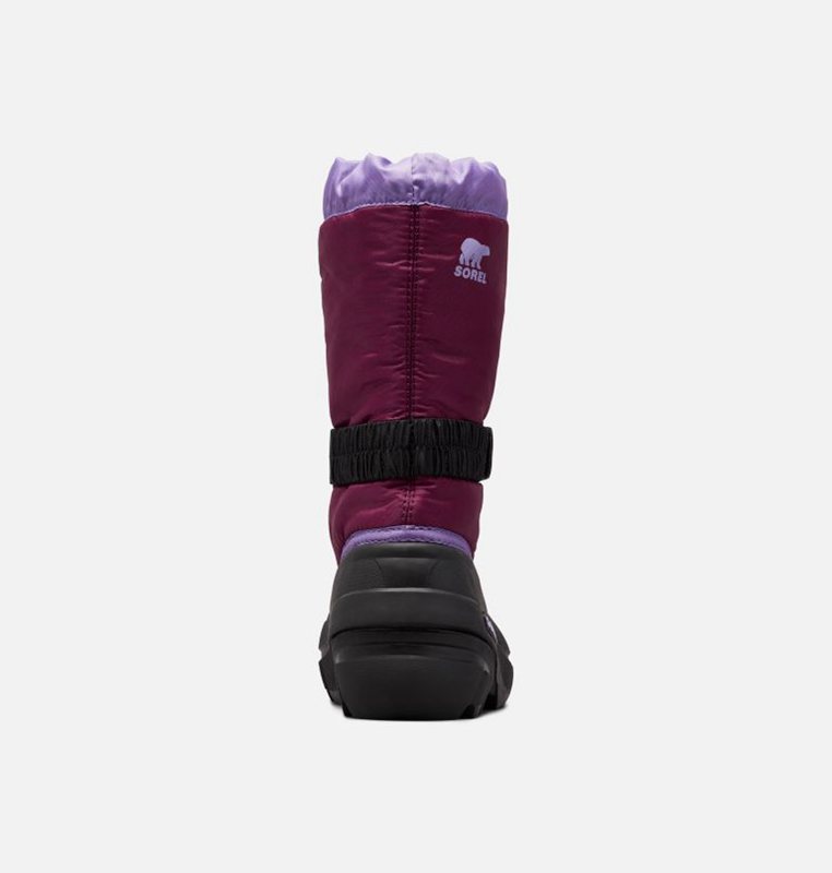 Sorel Barn Vinterkängor Lila/Svarta - Youth Flurry™ - RSZ-413592